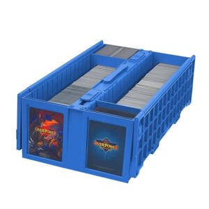 Přenosný box na uskladnění karet BCW Plastic Blue